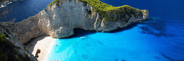 Navagio Zakynthos Island in Greece