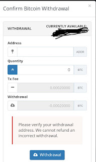 withdrawal money from bittrex