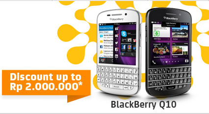 Indosat Pre-Order BlackBerry Q10