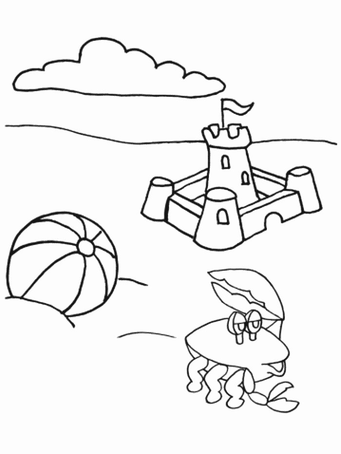  Summer Coloring Sheets For Kids 2