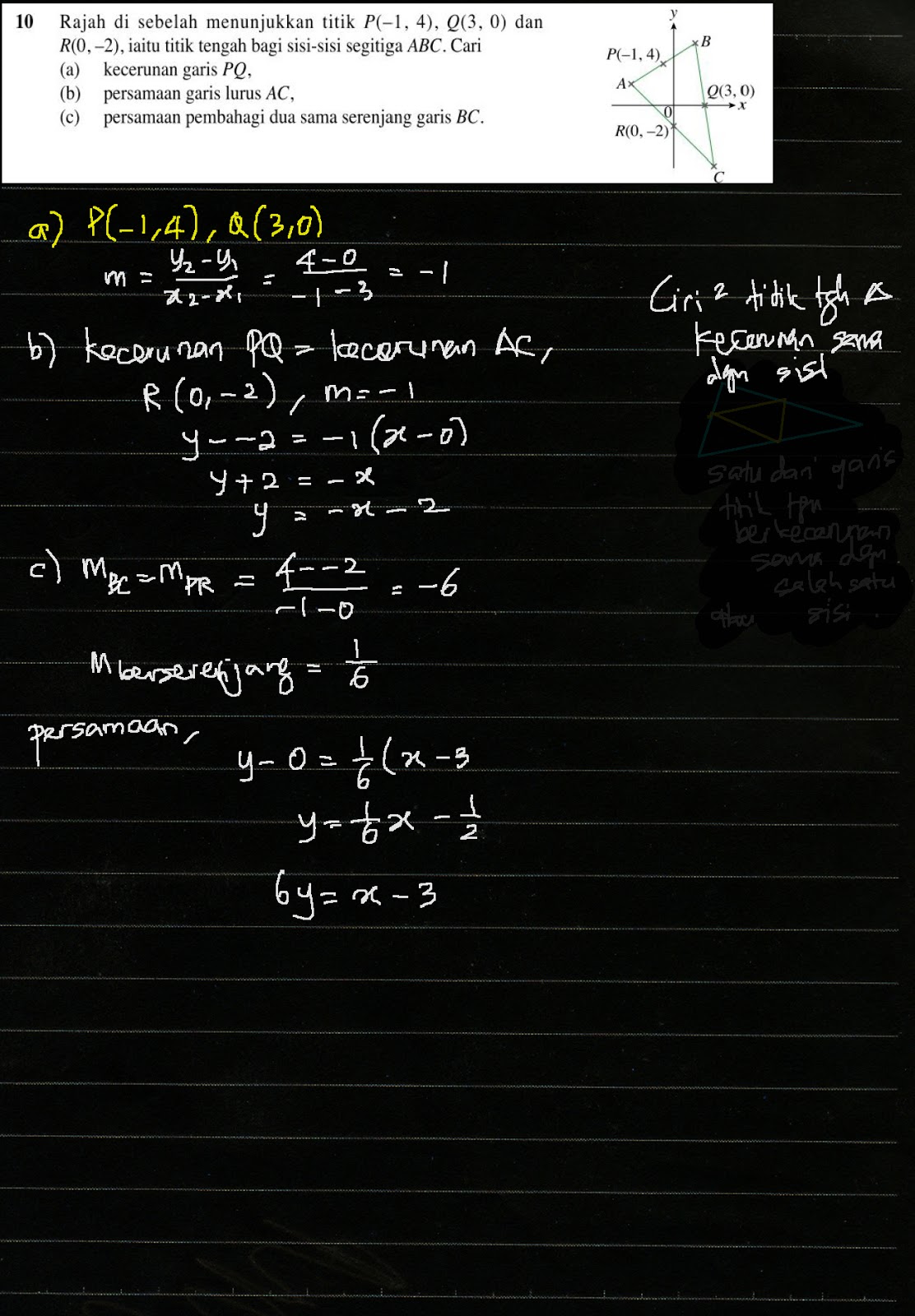 Cikgu Azman - Bukit Jalil: F4 Add Math Bab 6 Geometri 