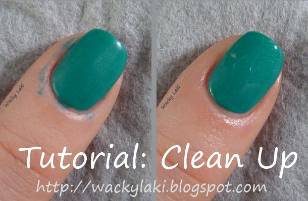 How I clean up nail polish (brush + acetone method) - YouTube