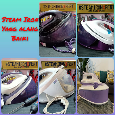 Penerangan Steam Iron Philips dan Tempat Baiki Steam Generator Iron Melaka. alangXpert, steamironXpert, xpertrepair