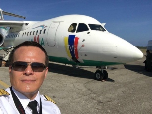 "Sem combustível", diz piloto antes da queda de avião