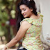 Janani Latest Hot Spicy Green Sleveless Tops Black Shorts Spicy PhotoShoot Images