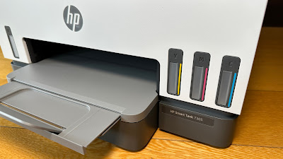 HP Smart Tank 7305 printer setup, Unbox HP Smart Tank 7305 printer