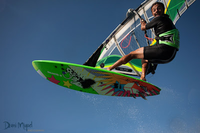 Ivan Zecca windsurfing fun