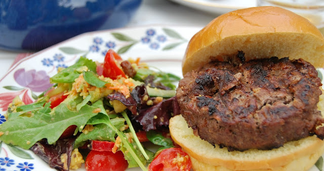 Best burger recipe photo by modern bric a brac