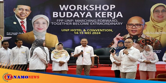 Fakultas Pariwisata dan Perhotelan UNP mengadakan Workshop Budaya Kerja