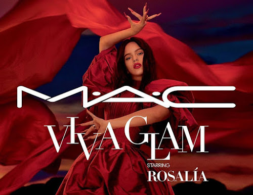 O batom VIVA GLAM  M.A.C  da Rosalía