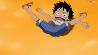 ワンピースアニメ 497話 幼少期 ルフィ かわいい Monkey D. Luffy | ONE PIECE Episode 497 ASL