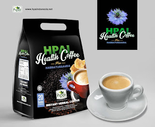 Kopi herbal stamina pria health coffe plus habbatussauda hpai Asli Original