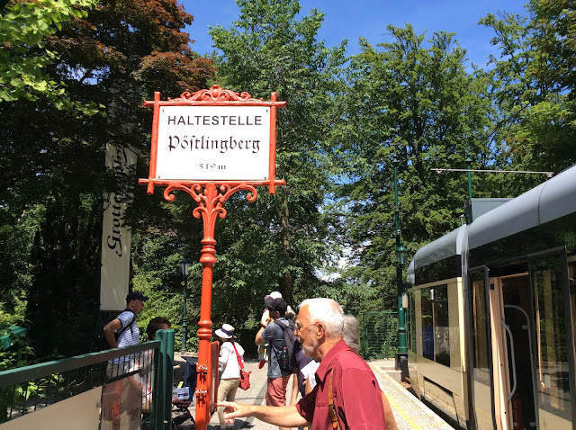 オーストリア・リンツのペストリンク鉄道（Pöstlingbergbahn）