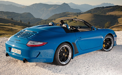 2011 Porsche 911 Speedster Rear Side View