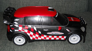 coche de rally a radio control