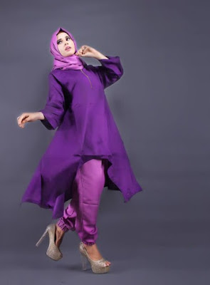 Model Baju Muslim Setelan Celana Panjang Terbaru