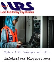 Lowongan Kerja PT Len Railway Systems (LRS)