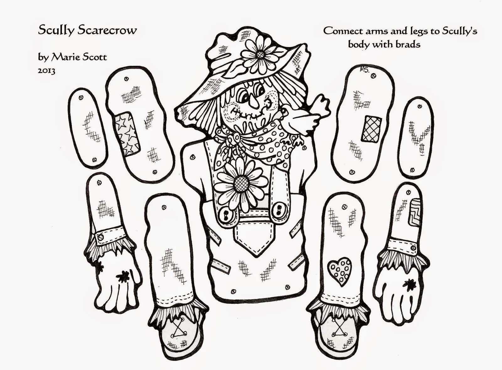 Serendipity Hollow Scarecrow Craft