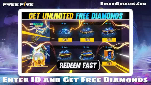 Free Fire 50000 Diamond Hack