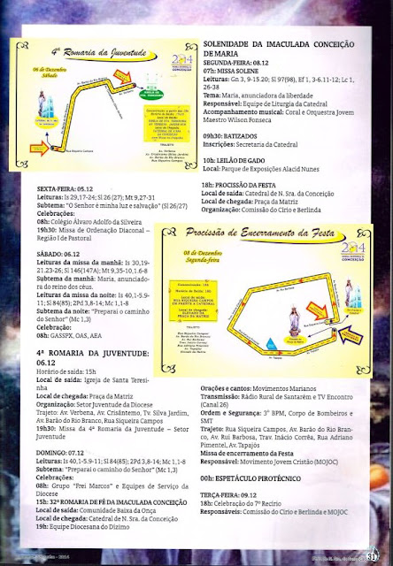 PROGRAMA DA FESTA DE NOSSA SENHORA DA CONCEIÇÃO - 2014 - PAG 31