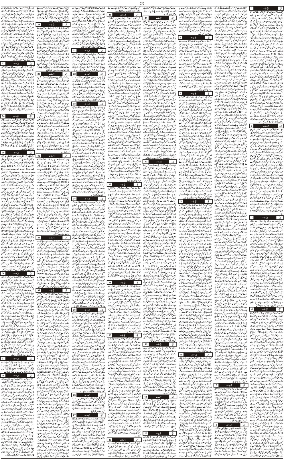 روزنامہ دوراہا اسلام آباد 24 جون 2025