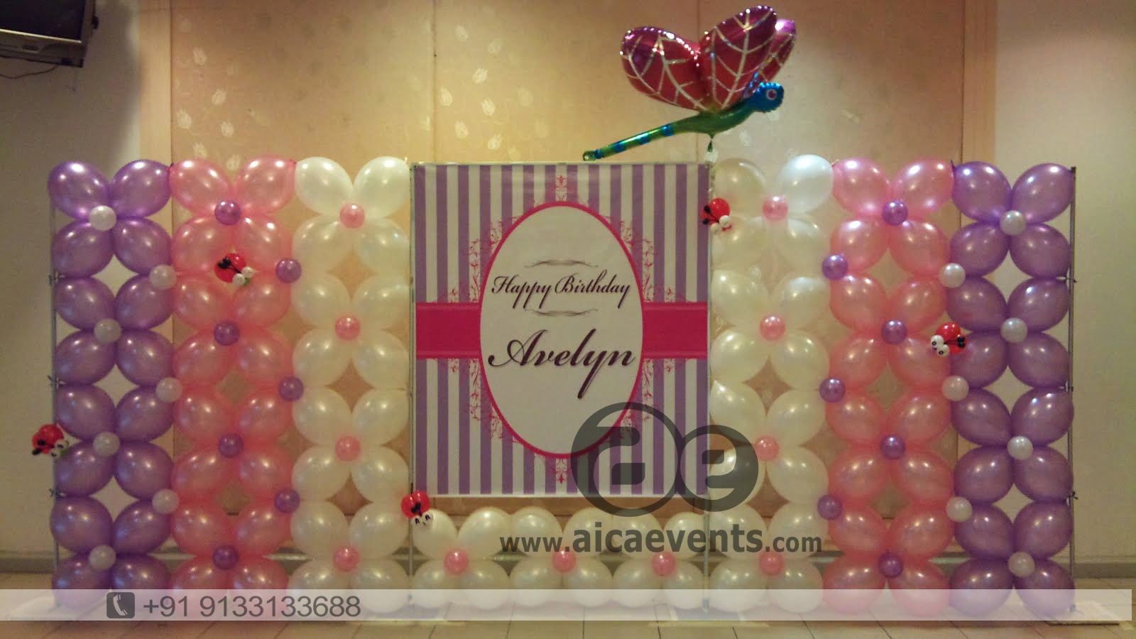 aicaevents Balloon Decoration  For Birthday  Parties