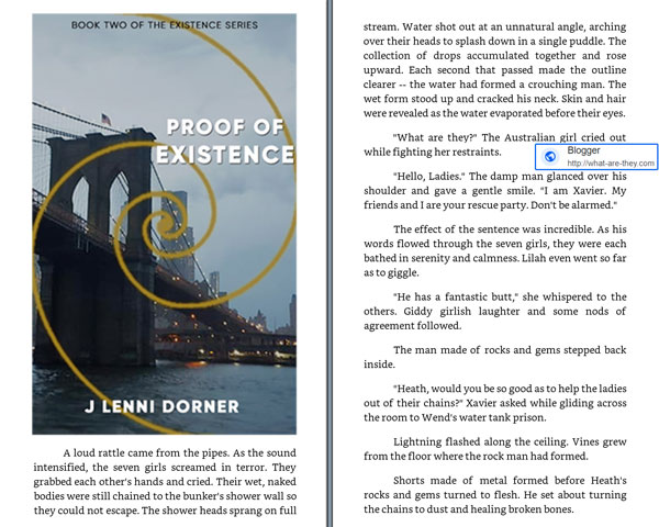 Excerpt from Proof of Existence by @JLenniDorner