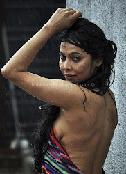 Nikita Rawal Hot Cleavage and Thigh Show in Wet