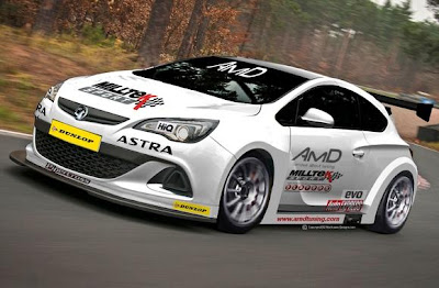 Vauxhall Astra GTC NGTC 2013 (Rendering) Front Side