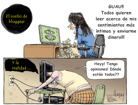 Sueños y realidad de un blogger. HUMOR. CUIDADO con los HUEVOS