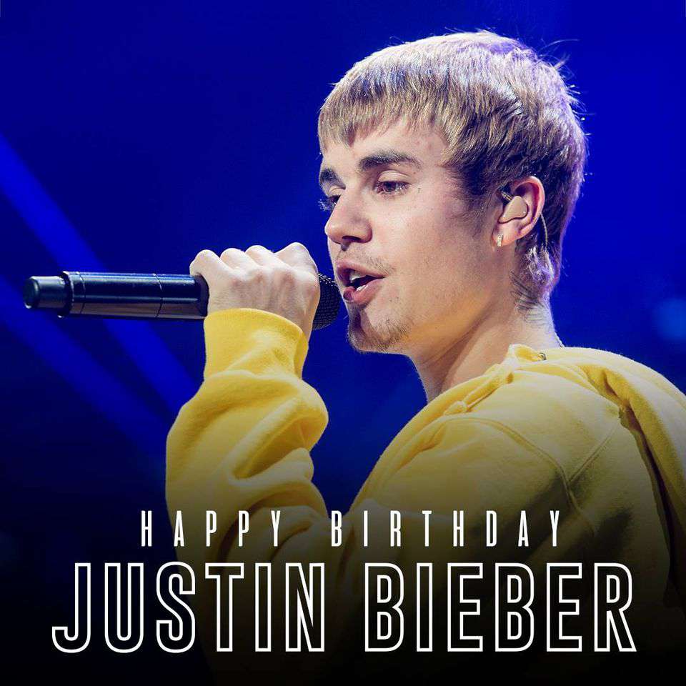 Justin Bieber's Birthday Wishes Sweet Images
