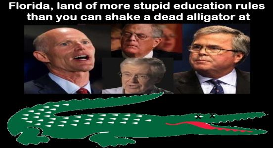 Image result for big education ape Gov. Rick Scott