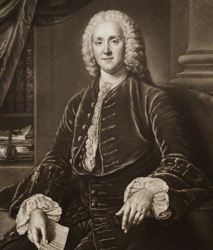 George Grenville  by and published by Richard Houston  after William Hoare mezzotint (c1750-75)  © NPG D20047 (cropped) (1)