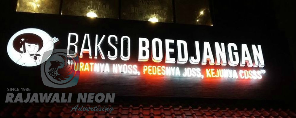 Ulasan Harga Bikin Neon Box Bandung