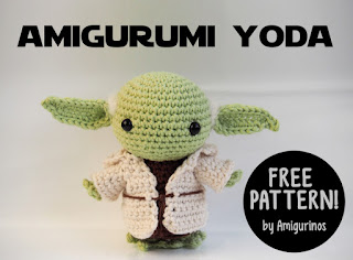 Free Baby Yoda crochet pattern