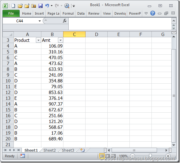 FilterData