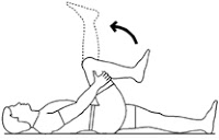 Effective hamstring stretching technique from DynaPro Direct for knee pain 