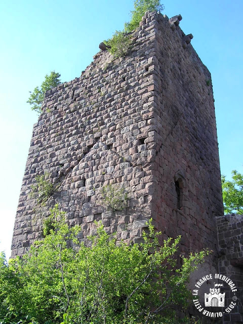 HEILIGENSTEIN (67) - Château du Landsberg