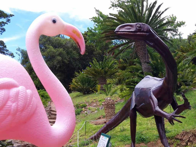 Travel Toy with dinosaur at Kirstenbosch