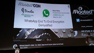 RootedCon 2017 - Raul Siles - WhatsApp End to End Encryption Desmystified