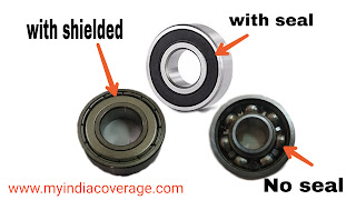 Shielded bearing, sealded bearing, no seal,open bearing