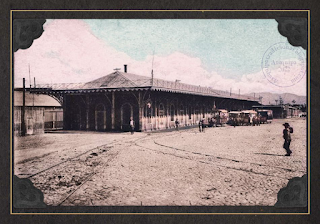 Estación del Ferrocarril del Sur en Arequipa 1899