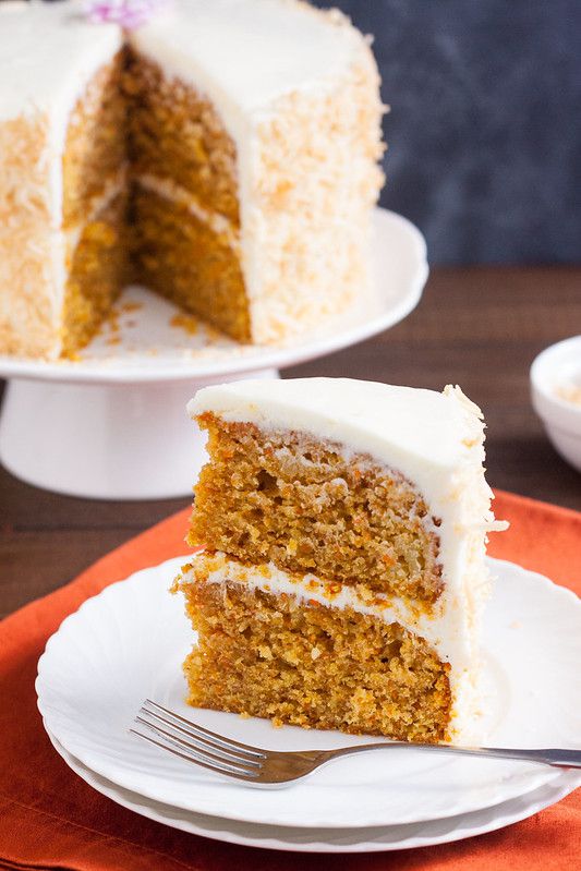 Tropical Carrot Cake with Cream Cheese Frosting