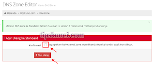 konfigurasi dns zone di panel idhostinger