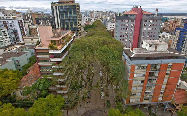 Street in Porto Alegre