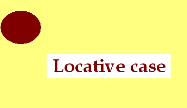 Locative case in English
