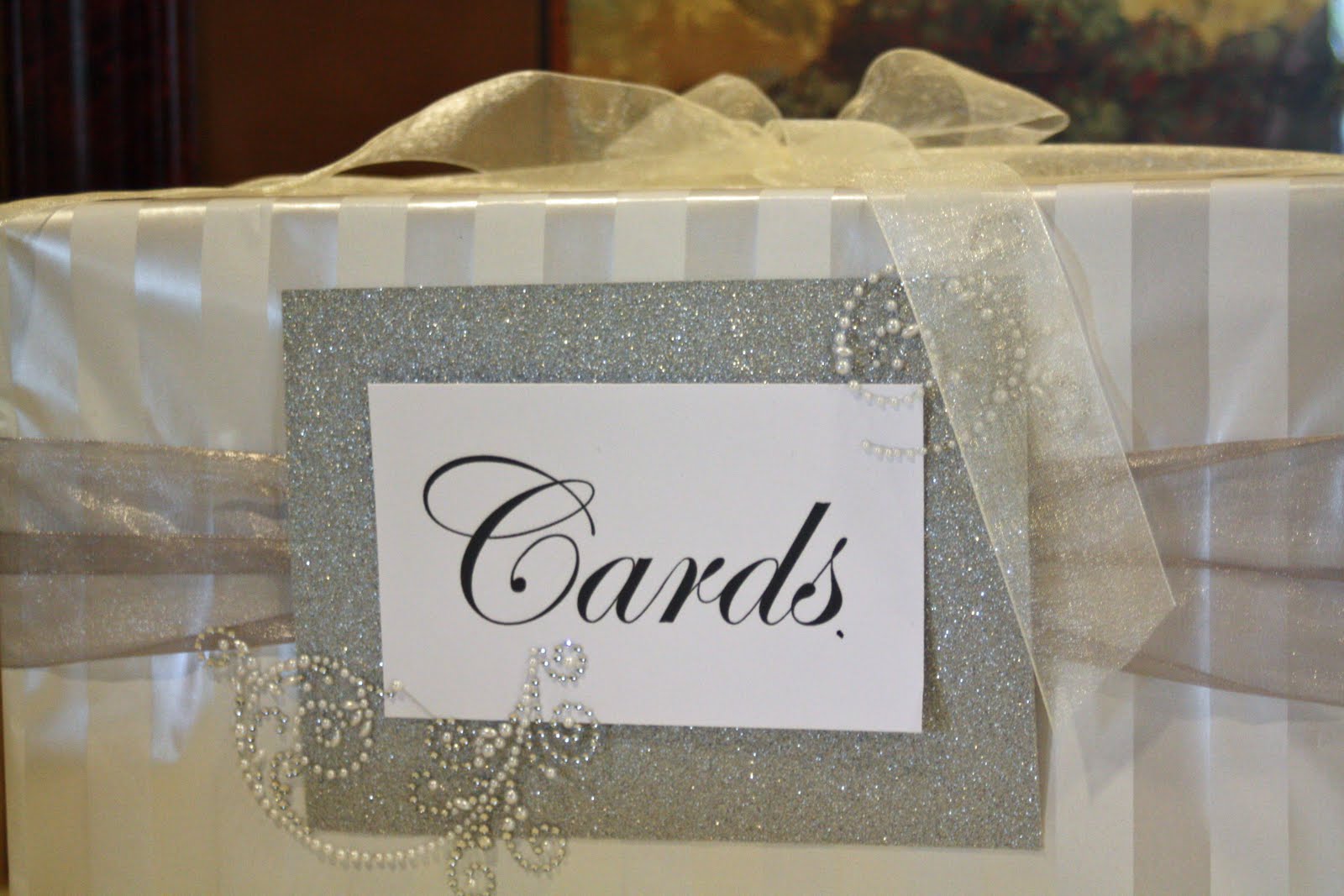 card boxes for weddings at a