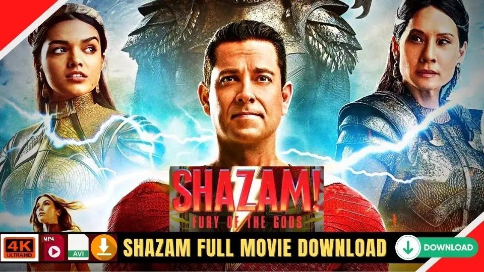 Shazam 2 Movie Download Filmyzilla 480p, 720p, 1080p
