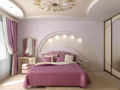 great bedroom pop false ceiling luxurios design