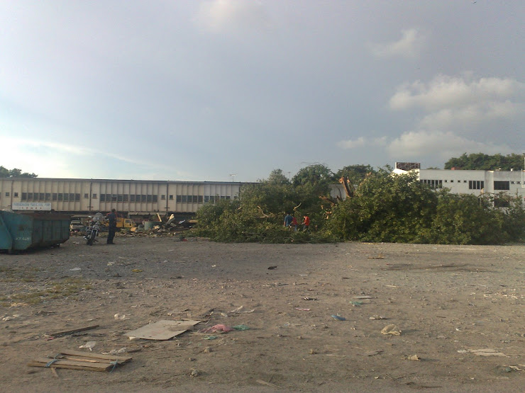 Sekitar Rumah Sembelihan Yang Dirobohkan